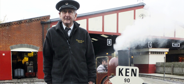Is Ken the Oldest Railway Guard in the Country? (Oct 2014)