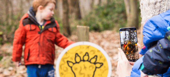 The Gruffalo comes to life at Moors Valley with new augmented reality app (Mar 2017)
