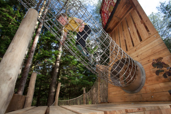 Huge new play structure – “Bewildernest”- opens at Moors Valley (June 2019)