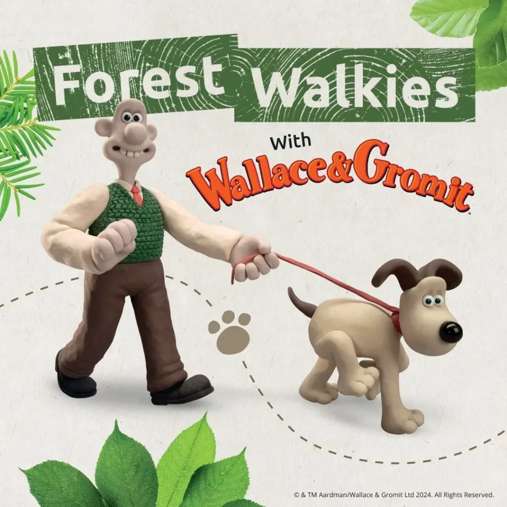 Forest Walkies With Wallace & Gromit Social Asset